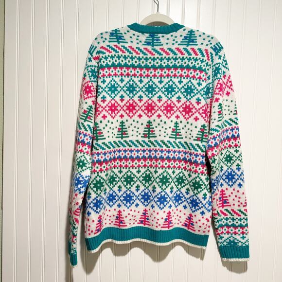 Blizzard Bay Unicorn Christmas Sweater Size Large Ugly Christmas Sweater - Picture 6 of 6